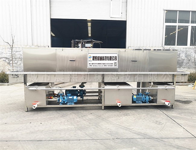 白色塑料筐清洗機